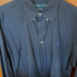 Men’s long sleeve button up shirt